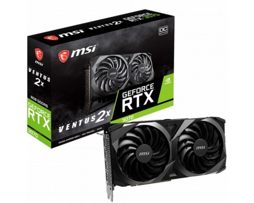 Відеокарта MSI GeForce RTX3070 8Gb VENTUS 2X OC (RTX 3070 VENTUS 2X OC)