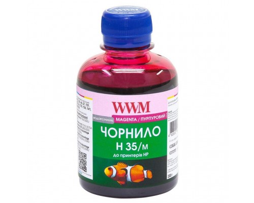 Чорнило WWM HP № 22/121/134/135/136/141 magenta (H35/M)