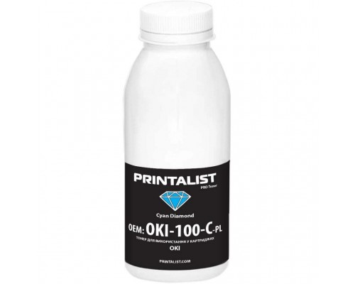 Тонер OKI Universal 100г Cyan Printalist (OKI-100-C-PL)