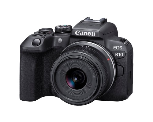 Цифровий фотоапарат Canon EOS R10 + RF-S 18-45 IS STM + adapter EF-RF (5331C033)