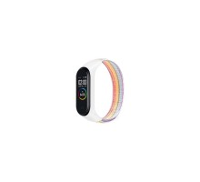 Ремінець до фітнес браслета BeCover Nylon Style для Xiaomi Mi Smart Band 5/6 Rainbow (705430)