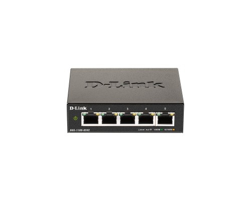 Комутатор мережевий D-Link DGS-1100-05V2/E