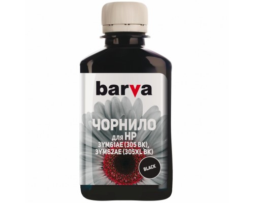 Чорнило Barva HP 305 180 мл Black Pigmented (H305-778)