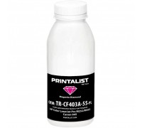 Тонер HP CLJ Pro M252/M452, Canon 045, 50г Magenta Printalist (TR-CF403A-55-PL)