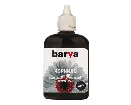 Чорнило Barva HP №652/46/123 90г BLACK Pigment (H652-531)