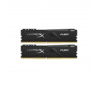 Модуль пам'яті для комп'ютера DDR4 64GB (2x32GB) 3600 MHz Fury Black Kingston Fury (ex.HyperX) (HX436C18FB3K2/64)