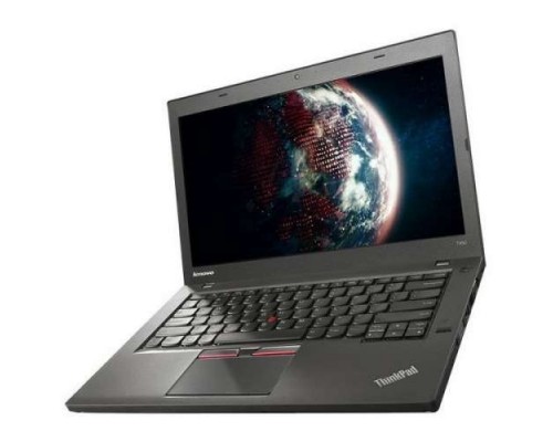 Ноутбук Lenovo ThinkPad T450-Intel Core i5-5300U-2,30GHz-8Gb-DDR3-500Gb-HDD-W14-Web-батерея-(B)- Б/В