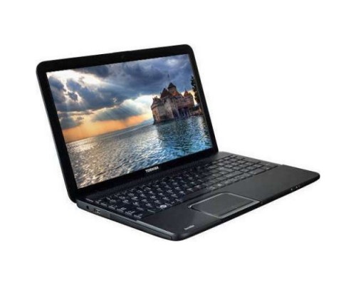 Ноутбук Toshiba Satellite C850D-11C-AMD E1-1200-1.4GHz-4Gb-DDR-320Gb-HDD-W15.6-Web-DVD-R-(B)- Б/В