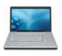 Ноутбук Toshiba L550-1C8-Intel Pentium T4400-2.2GHz-8Gb-DDR3-180Gb-HDD-W17.3-Web-DVD-RW-(B)-Б/В