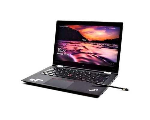 Ноутбук Lenovo ThinkPad X1 Yoga-Intel Core i7-8650U-1.9GHz-16Gb-DDR3-128Gb-SSD-W14-IPS-Touch-FHD-Web-(B)-Б/В