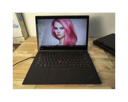 Ноутбук Lenovo ThinkPad X1 Yoga-Intel Core i7-8650U-1.9GHz-16Gb-DDR3-256Gb-SSD-W14-IPS-Touch-FHD-Web-(Битий сенсор 50/50)-(С)-Б/В