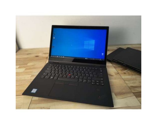 Ноутбук Lenovo ThinkPad X1 Yoga-Intel Core i7-8650U-1.9GHz-16Gb-DDR3-256Gb-SSD-W14-IPS-Touch-FHD-Web-(Битий сенсор ОК)-(С)-Б/В