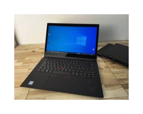 Ноутбук Lenovo ThinkPad X1 Yoga-Intel Core i7-8650U-1.9GHz-16Gb-DDR3-256Gb-SSD-W14+IPS-Touch-FHD-Web-(Битий сенсор ОК)-(C)-Б/В