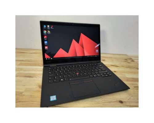 Ноутбук Lenovo ThinkPad X1 Yoga-Intel Core i7-8650U-1.9GHz-16Gb-DDR3-128Gb-SSD-W14-IPS-FHD-Touch-Web-(Битий сенсор ОК)-(C)-Б/В