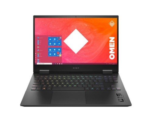  Ноутбук HP OMEN 15-EK0013DX -Intel Core i7-10750H-2.6GHz-16Gb-DDR4-256Gb-SSD-W15.5-Web-FHD-NVIDIA GeForce RTX2060-6Gb-(B)-Б/В