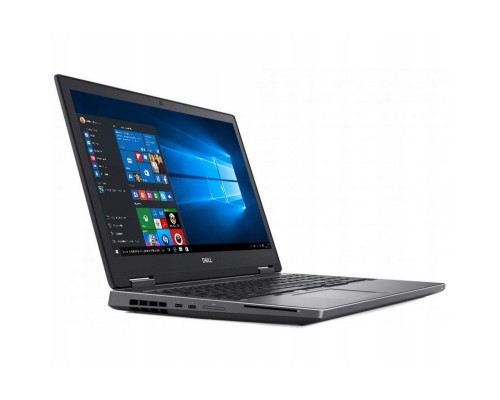 Ноутбук Dell Precision 7730-Xeon-E-2176M-2.7GHz-32Gb-DDR4-512Gb-SSD-W17.3-FHD-IPS-Web-nVidia Quadro P3200(6гб)-(B)-Б/В