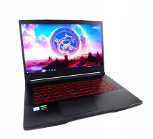 Ноутбук MSI MS-16W1 GF65-Intel Core i5-10300H-2.5GHz-16Gb-DDR4-512Gb-SSD-W15.6-FHD-IPS--NVIDIA GeForce RTX 2060-(B)-Б/В