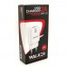 Мережевий зарядний пристрій (адаптер) 2в1 WALKER WH-23 1USB / 2A + Data Cable USB to Lightning white