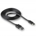 Мережевий зарядний пристрій (адаптер) 2в1 WALKER WH-27 2USB / 2.1A + Data Cable USB to Type-C black