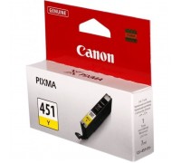Картридж Canon CLI-451 Yellow PIXMA MG5440/ MG6340 (6526B001)