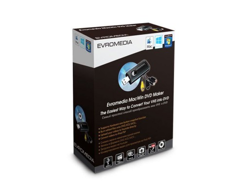 ТВ тюнер EvroMedia MacWin DVD Maker