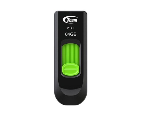 USB флеш накопичувач Team 64GB C141 Green USB 2.0 (TC14164GG01)