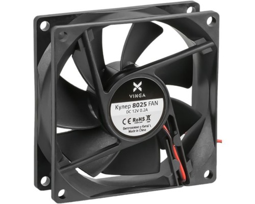 Кулер до корпусу Vinga 8025 ОЕМ