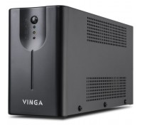 Пристрій безперебійного живлення Vinga LED 800VA metal case (VPE-800M)