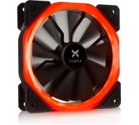 Кулер до корпусу Vinga LED fan-01 red