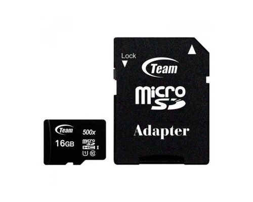 Карта пам'яті Team 16GB microSD class 10 UHS-I (TUSDH16GCL10U03)