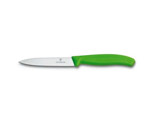 Кухонний ніж Victorinox SwissClassic для нарезки 8 см, зеленый (6.7606.L114)