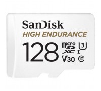 Карта пам'яті SanDisk 128GB microSDXC class 10 UHS-I U3 V30 High Endurance (SDSQQNR-128G-GN6IA)