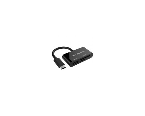 Зчитувач флеш-карт Gembird Type-C SD/TF + USB2.0 (UHB-CR3-02)