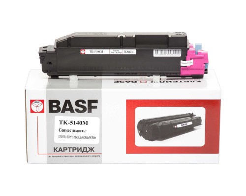 Тонер-картридж BASF Kyoсera TK-5140 Magenta, 1T02NRBNL0 (KT-TK5140M)