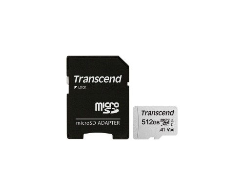 Карта пам'яті Transcend 512GB microSDXC Class 10 U3 (TS512GUSD300S-A)