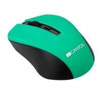 Мишка Canyon CNE-CMSW1GR Wireless Black-Green (CNE-CMSW1GR)