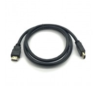 Кабель мультимедійний HDMI to HDMI 15.0m v1.4, OD-7.5mm Merlion (YT-HDMI(M)/(M)HS-15m)