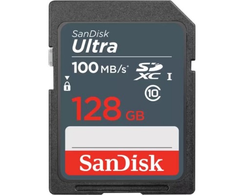 Карта пам'яті SanDisk 128GB SDXC class 10 UHS-1 (SDSDUNR-128G-GN3IN)