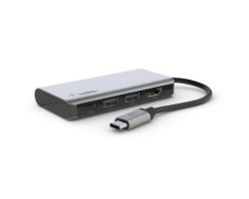 Концентратор Belkin USB-C 4in1 Multiport Dock (AVC006BTSGY)