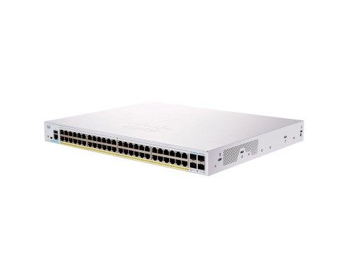 Комутатор мережевий Cisco CBS250-48P-4X-EU