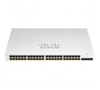 Комутатор мережевий Cisco CBS220-48T-4G-EU