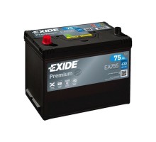 Акумулятор автомобільний EXIDE PREMIUM 75A (EA755)