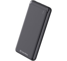 Батарея універсальна ColorWay 10 000 mAh Slim (USB QC3.0 + USB-C Power Delivery 18W) Black (CW-PB100LPG3BK-PD)