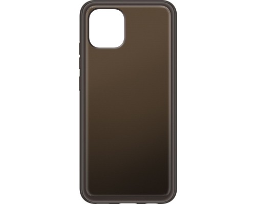 Чохол до мобільного телефона Samsung A03 Soft Clear Cover Black (EF-QA035TBEGRU)