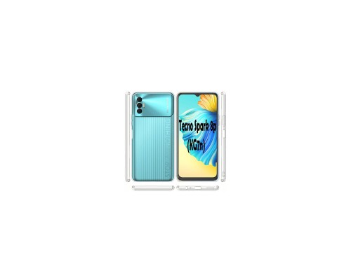 Чохол до мобільного телефона BeCover Tecno Spark 8p (KG7n) Transparancy (707628)