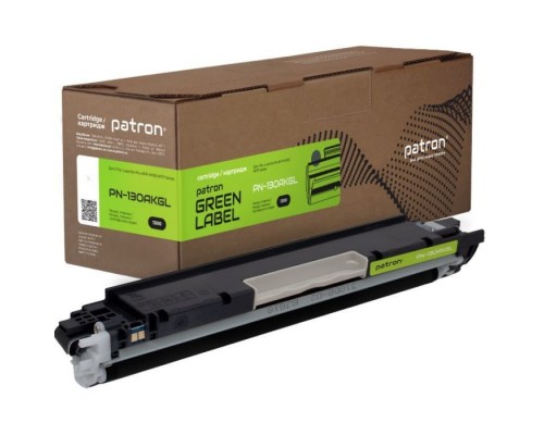 Тонер-картридж Patron HP 130A (CF350A) Green Label, black (PN-130AKGL)