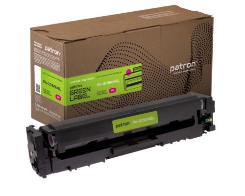 Картридж Patron HP 205A (CF533A) Green Label, magenta (PN-205AMGL)