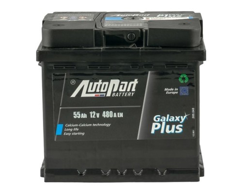 Акумулятор автомобільний AutoPart 55 Ah/12V Euro Plus (ARL055-P00)