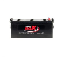 Акумулятор автомобільний PowerBox 190 Аh/12V А1 Euro (SLF190-00)