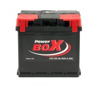 Акумулятор автомобільний PowerBox 50 Аh/12V А1 Euro (SLF050-00)